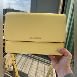 Michael Kors yellow crossbody